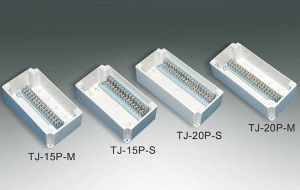 กล่องเทอร์มินอล TJ-15P-S , TJ-20P-S ,TJ-15P-M , TJ-20P-M (Terminal Box TJ-15P-S , TJ-20P-S ,TJ-15P-M , TJ-20P-M)