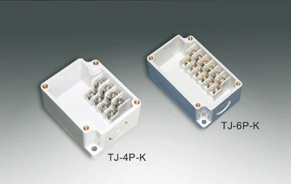 กล่องเทอร์มินอล TJ-4P , TJ-6P (Terminal Box TJ-4P-K , TJ-6P-K)